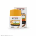 ضد آفتاب با SPF50 رنگی بژ طبیعی مدل Sunrich مناسب پوست چرب و مختلط حجم 50 میل بایوریچ