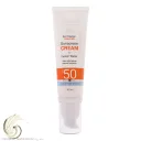 کرم ضد آفتاب با SPF50 بی رنگ فیوژن واتر مناسب انواع پوست حجم 50 میل ثمین