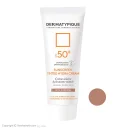 کرم ضد آفتاب با SPF50 رنگی بژ طلایی مدل Tinted Hydra مناسب پوست خشک حجم 50 میل درماتیپیک
