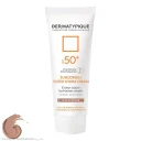 کرم ضد آفتاب با SPF50 رنگی بژ طلایی مدل Tinted Hydra مناسب پوست خشک حجم 50 میل درماتیپیک