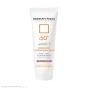 کرم ضد آفتاب با SPF50 رنگی بژ طلایی مدل Tinted Hydra مناسب پوست خشک حجم 50 میل درماتیپیک