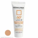 کرم ضد آفتاب با SPF50 رنگی نچرال بژ مدل فتوتیپیک مناسب پوست خشک حجم 50 میل درماتیپیک