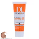 ضد آفتاب با SPF50 رنگی بژ طبیعی مدل Sunlift مناسب پوست چرب حجم 40 میل درمالیفت