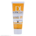 ضد آفتاب با SPF50 بی رنگ مدل Sunlift مناسب پوست خشک حجم 40 میل درمالیفت
