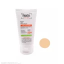 کرم ضد آفتاب با SPF50 رنگی بژ روشن مناسب پوست چرب و مختلط حجم 40 میل رزاکلین