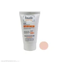 کرم ضد آفتاب با SPF50 رنگی بژ روشن مناسب پوست خشک و نرمال حجم 40 میل رزاکلین