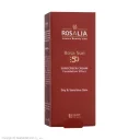 کرم ضد آفتاب با SPF50 رنگی بژ روشن مدل Rosa Sun مناسب پوست خشک حجم 40 میل رزالیا