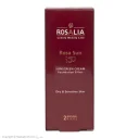 کرم ضد آفتاب با SPF50 رنگی بژ طبیعی مدل Rosa Sun مناسب پوست خشک حجم 40 میل رزالیا