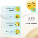 ضد آفتاب با SPF50 بی رنگ مناسب انواع پوست حجم 100 میل ژوت