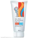 کرم ضد آفتاب با SPF50 بی رنگ مناسب پوست چرب و نرمال حجم 50 میل لامینین