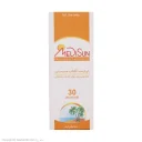 کرم ضد آفتاب با SPF30 بی رنگ مناسب پوست خشک و نرمال حجم 50 میل مدیسان