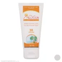 کرم ضد آفتاب با SPF30 بی رنگ مناسب پوست خشک و نرمال حجم 50 میل مدیسان