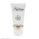 کرم ضد آفتاب با SPF50 بی رنگ بدون چربی حجم 50 میل مدیسان