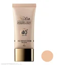 کرم ضد آفتاب کرم پودری با SPF40 رنگی بژ روشن مناسب پوست چرب حجم 30 میل مدیسان