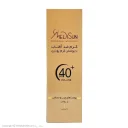 کرم ضد آفتاب کرم پودری با SPF40 رنگی بژ روشن مناسب پوست چرب حجم 30 میل مدیسان