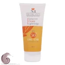 کرم ضد آفتاب با SPF50 رنگی مناسب پوست خشک و نرمال حجم 50 میل مدیلن