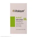 ضد آفتاب استیکی با SPF50 بی رنگ مدل Activit مناسب پوست چرب و مختلط وزن 20 گرم ویتالیر