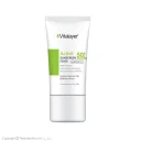 ضد آفتاب فلوئیدی با SPF50 رنگی نچرال بژ مدل Activit مناسب پوست چرب و مختلط حجم 50 میل ویتالیر