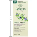 کرم ژل مرطوب کننده مدل Hydra Verte مناسب پوست خشک، حساس و مستعد قرمزی حجم 40 میل رفلکتا