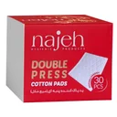پد پاک کننده آرایش مدل Double Press بسته 30 عددی ناژه