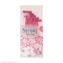 خود تراش 2 لبه زنانه مدل Simply Venus Basic بسته 5 عددی ژیلت