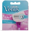 یدک 3 لبه زنانه مدل Breeze Spa Breeze بسته 4 عددی ژیلت