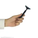 خود تراش 2 لبه مدل Rubber Grip بسته 5 عددی سیلور