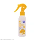 اسپری لوسیون ضد آفتاب کودک با SPF50 بی رنگ مناسب انواع پوست حجم 150 میل بیبی فرست