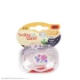 پستانک النا شب تاب ارتودنسی طرح بادکنک سایز 2 قاب کریستالی بی بی لند