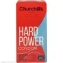 کاندوم اسپشیال حجم دهنده حاوی آرژنین انرژی بخش مدل Hard Power بسته 12 عددی چرچیلز