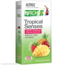 کاندوم مدل Tropical Senses میوه ای بسته 12 عددی کدکس
