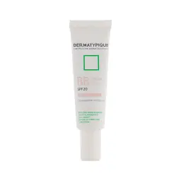 کرم BB با SPF20 رنگی رز بژ حجم 30 میل درماتیپیک