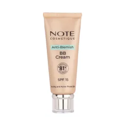 کرم پودر BB با SPF15 آنتی بلیمش مناسب پوست چرب حجم 30 میل نوت