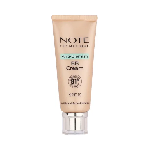 کرم پودر BB با SPF15 کد 02 آنتی بلیمش مناسب پوست چرب حجم 30 میل نوت