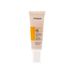 کرم پودر BB فلوئیدی با SPF25 رنگی رز بژ حاوی ویتامین سی حجم 30 میل ویتالیر