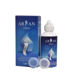 مایع لنز چشم حجم 120 میل آرین