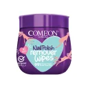 دستمال مرطوب لاک پاککن قوطی 45 برگ کامان