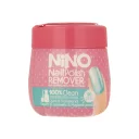 دستمال مرطوب لاک پاککن قوطی 90 برگ نینو