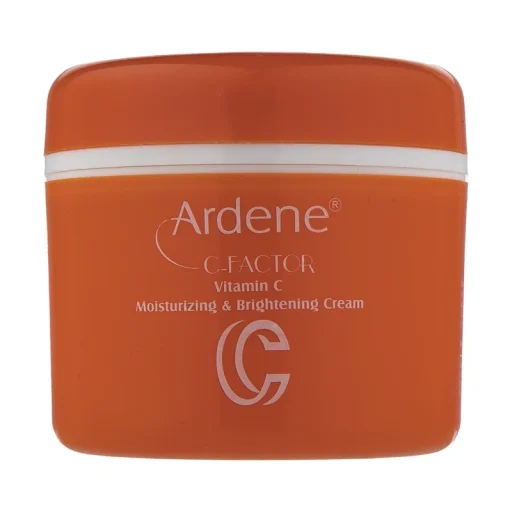 کرم روز مرطوب کننده و روشنکننده SPF 15 کاسهای حاوی ویتامین C حجم 150 میل آردن سی فاکتور