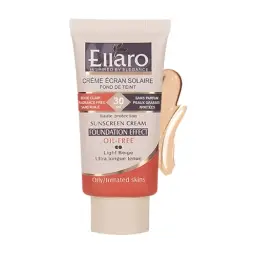 کرم ضد آفتاب با SPF30 رنگی مات کننده بدون چربی حجم 40 میل الارو