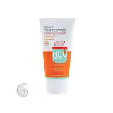 کرم ضد آفتاب با SPF50+ بی رنگ مدل هایلی پروتکتیو مناسب پوست خشک و نرمال حجم 50 میل نئودرم