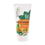 کرم ضد آفتاب دابل شیلد با SPF50+ رنگی طبیعی حاوی چای سبز بدون چربی حجم 50 میل شون