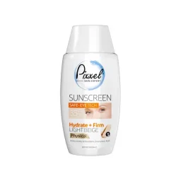کرم ضدآفتاب SPF35 دور چشم رنگ بژ روشن حجم 50 میل پیکسل