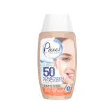 کرم ضد آفتاب با SPF50 رنگی بژ روشن مناسب پوست خشک حجم 50 میل پیکسل