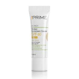 ضدآفتاب SPF60 بژ روشن حجم 40 میل پرایم