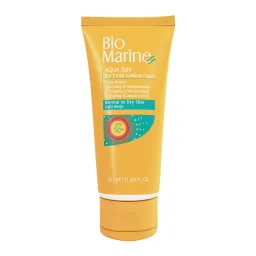 ضدآفتاب SPF50 ضدچروک مناسب پوست معمولی و خشک بژ روشن حجم 50 میل بایومارین