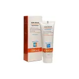 کرم ضد آفتاب با SPF50 رنگی متوسط مناسب پوست خشک و نرمال حجم 50 میل الی ژن