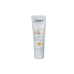کرم ضدآفتاب SPF50 مناسب پوستهای خشک رنگی طبیعی حجم 40 میل لیپورکس