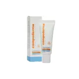 کرم ضد آفتاب با SPF50 مدل آکواریچ مناسب پوست خشک و نرمال حجم 40 میل کامپودرما
