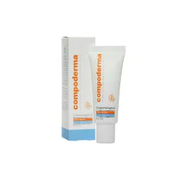 کرم ضدآفتاب SPF50 آکواریچ مناسب پوستهای نرمال و خشک حجم 40 میل کامپودرما